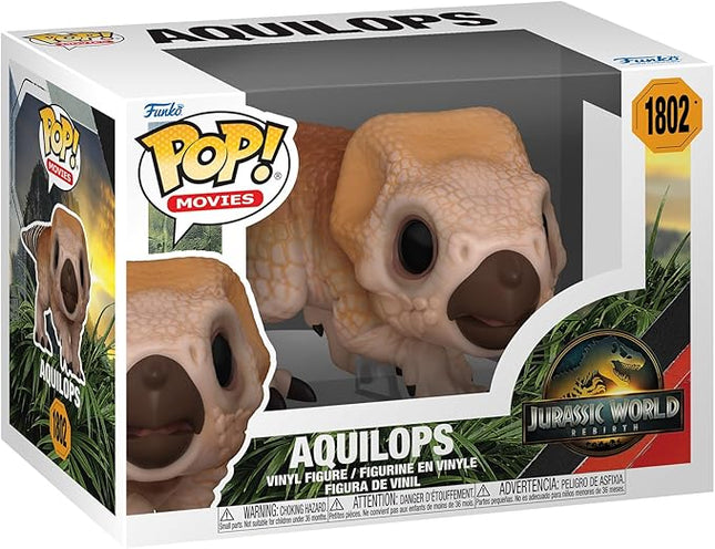 Funko Pop! Movies: Jurassic World: Rebirth - Aquilops - Collectable Vinyl Figure - Gift Idea - Official Merchandise - Toys for Kids & Adults - Movies Fans - Model Figure for Collectors and Display
