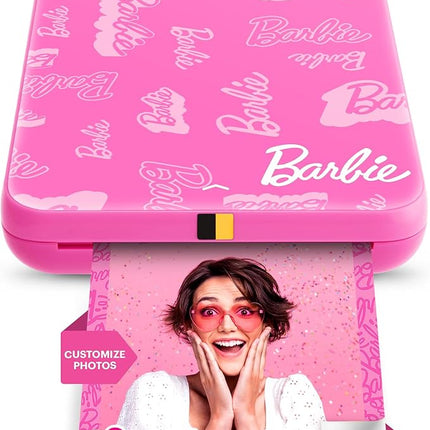 KODAK x Barbie Instant Smartphone Barbie Photo Printer - Portable, Color, Wireless - Zink 2x3” Sticky-Back Photos - Print from iOS & Android Devices with Fun Editing App -Signature Style