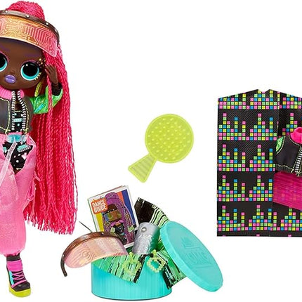 L.O.L. Surprise! OMG Dance Dance Dance Virtuelle Fashion Doll with 15 Surprises Including Magic Black Light, Shoes, Hair Brush Doll Stand and TV Package-Great Gift for Girls Ages 4+ Who Love to Dance