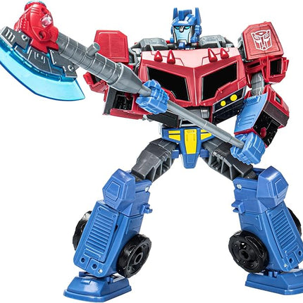 Transformers Legacy United Voyager Class Animated Universe Optimus Prime, 7-Inch Converting Action Figure, 8+