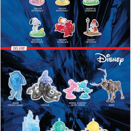 BePuzzled | Disney Platinum Minnie Original 3D Crystal Puzzle, Ages 12 and Up