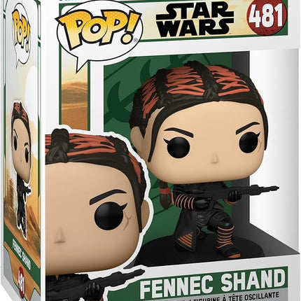 Funko POP Star Wars: Book of Boba Fett - Fennec Shand,Multicolor,4 inches,60237