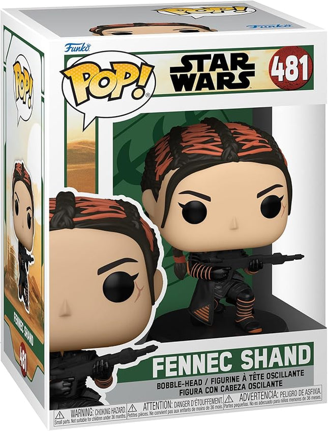 Funko POP Star Wars: Book of Boba Fett - Fennec Shand,Multicolor,4 inches,60237