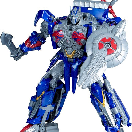 Transformers Toys Studio Series Leader Class Age of Extinction Optimus Prime, 8.5-inch Converting Action Figure, Ages 8+