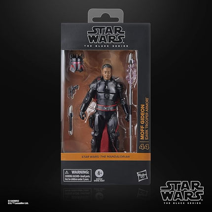 STAR WARS The Black Series Moff Gideon (Dark Trooper Armor), The Mandalorian Premium Collectible 6 Inch Action Figure
