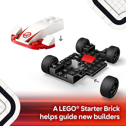 LEGO City F1 Williams Racing & Haas F1 Race Car Toys - Car Building Toy Set for Kids, Boys and Girls, Ages 4+ - F1 Preschool Toy for Fans - Gift Idea for Birthdays - 60464