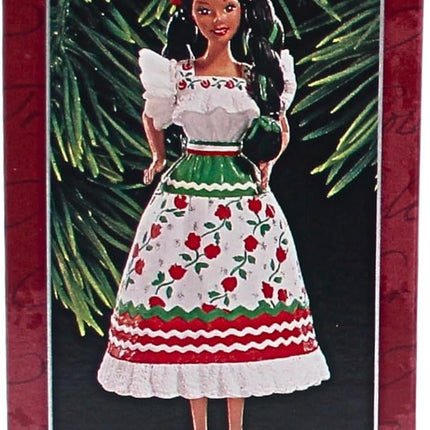 Hallmark Keepsake Ornament 1998 Mexican Barbie Dolls of the World