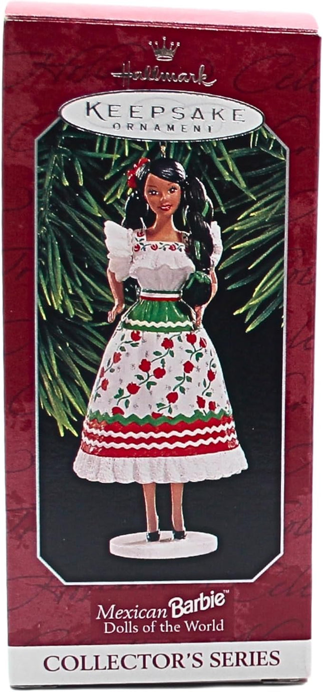 Hallmark Keepsake Ornament 1998 Mexican Barbie Dolls of the World