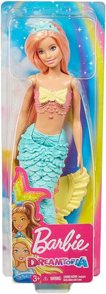 Barbie Dreamtopia Mermaid Doll, Coral Hair