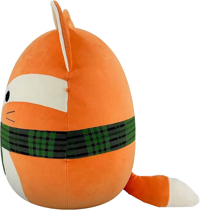 Squishmallows Amazon Exclusive Holiday Fox 14'' Plush