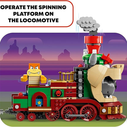 LEGO Super Mario The Bowser Express Train Toy Playset, Includes a Hammer Bro, a Boom Boom, 2 Goombas and 2 Para-Biddybuds, Nintendo Birthday Gift for Boys, Girls and Gamers, Mario Toys for Kids, 71437