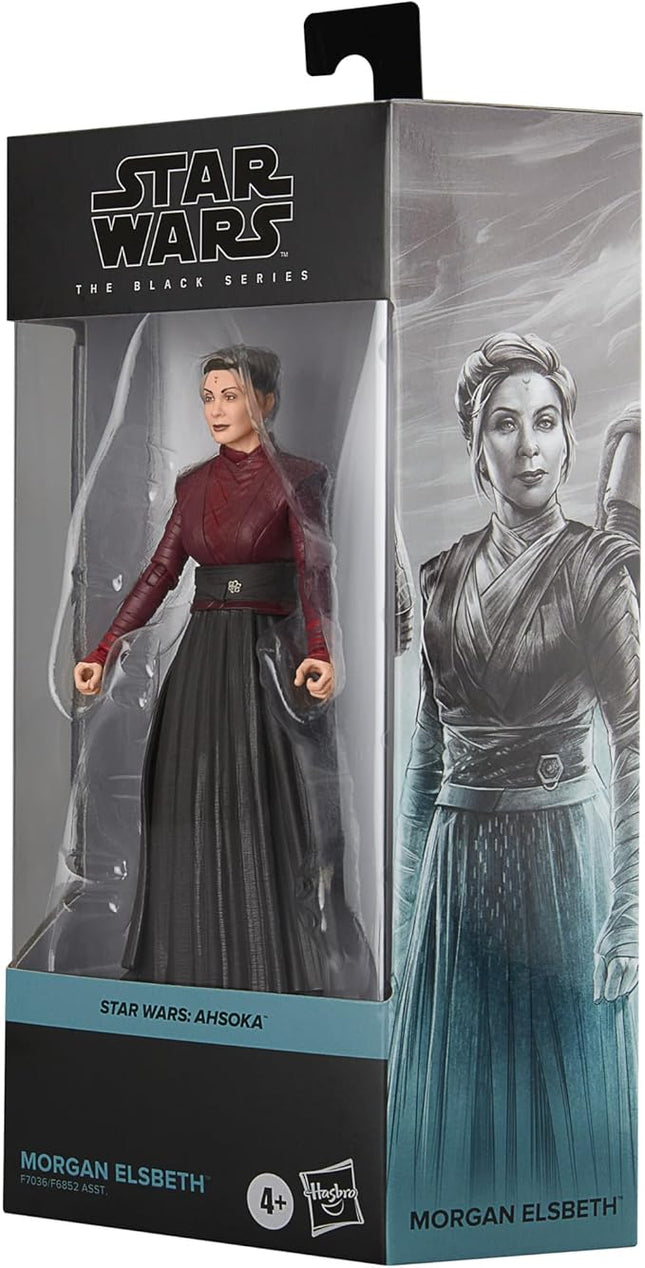 STAR WARS The Black Series Morgan Elsbeth, Ahsoka 6-Inch Action Figures, Ages 4 and Up