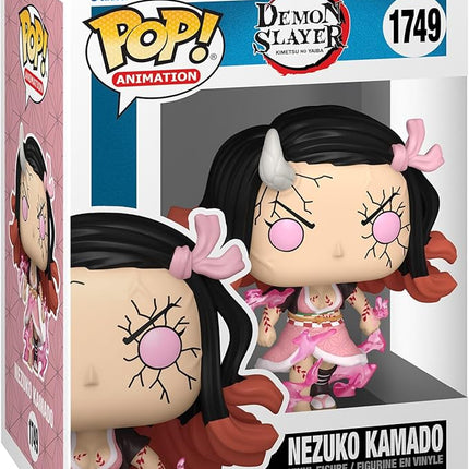 Funko POP Animation: DS - Nezuko Kamado - (Demon Form) - Demon Slayer - Collectable Vinyl Figure - Gift Idea - Official Merchandise - for Kids & Adults - Anime Fans - Model Figure for Collectors