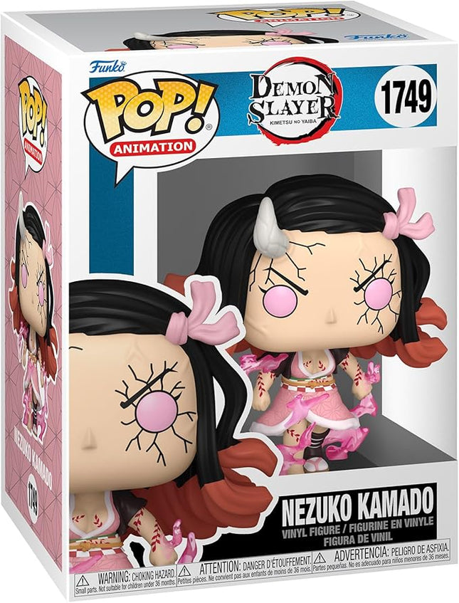 Funko POP Animation: DS - Nezuko Kamado - (Demon Form) - Demon Slayer - Collectable Vinyl Figure - Gift Idea - Official Merchandise - for Kids & Adults - Anime Fans - Model Figure for Collectors