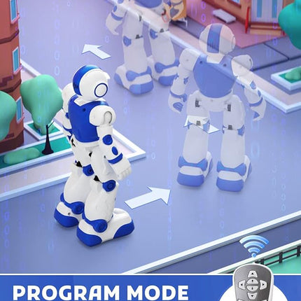 Robot Toys for Kids,Programmable Remote Control Smart Walking Dancing Robot Toy with Gesture & Sensing for Age 4 5 6 7 8 9 10 Year Old Boys for Birthday Present