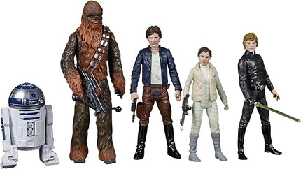 STAR WARS Celebrate The Saga Toys Rebel Alliance Figure Set, 3.75-Inch-Scale Collectible Action Figure 5-Pack, Toys for Kids Ages 4 & Up (Amazon Exclusive)