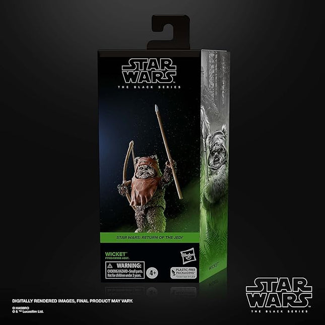 STAR WARS The Black Series Wicket W. Warrick, Return of The Jedi 6-Inch Action Figures, Ages 4 and Up