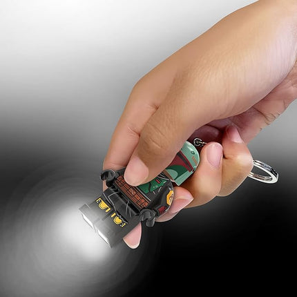 LEGO Star Wars - Large 3 Inch Tall Figure Key Light - Boba Fett (KE188H)