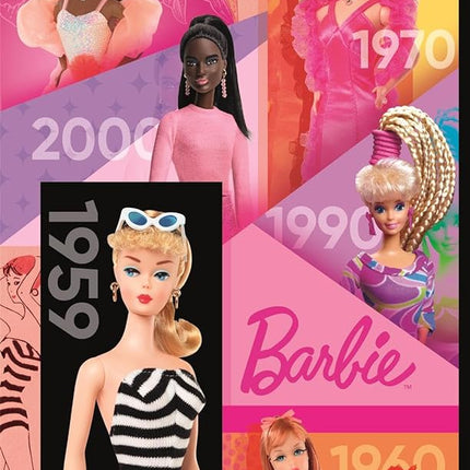 Clementoni Jigsaw Puzzle Barbie 1000 Pieces - Poster Included, Puzzle for Adults 14-99 Years, Gift for Men/Women, Doll, Made in Italy, 39806
