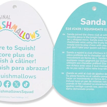 Squishmallows Original 16-Inch Sanda Margherita Pizza - Official Jazwares Plush (Large)