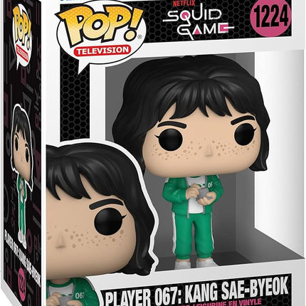 Funko POP TV: Squid Game- Player 067:Kang SAE-byeok Multicolor