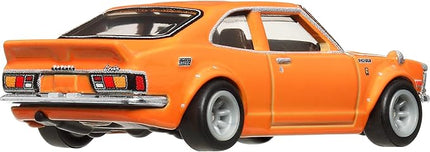 Hot Wheels Premium Car Culture Collectible Toy Car, 1:64 Scale Die-Cast Toyota Corolla TE 27, Japan Historics 4 Vehicle with Real Riders Tires