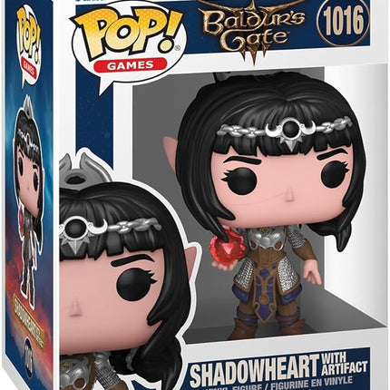 Funko Pop Games: Baldur's Gate - Shadowheart with Artifact - Baldur's Gate 3 - Collectable Vinyl Figure - Gift Idea - Official Merchandise - Toys for Kids & Adults - Video Games Fans