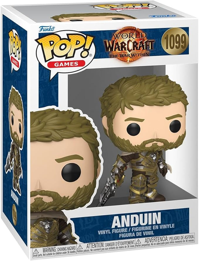 Funko Pop! Games: World of Warcraft - Anduin - Collectable Vinyl Figure - Gift Idea - Official Merchandise - Toys for Kids & Adults - Video Games Fans - Model Figure for Collectors