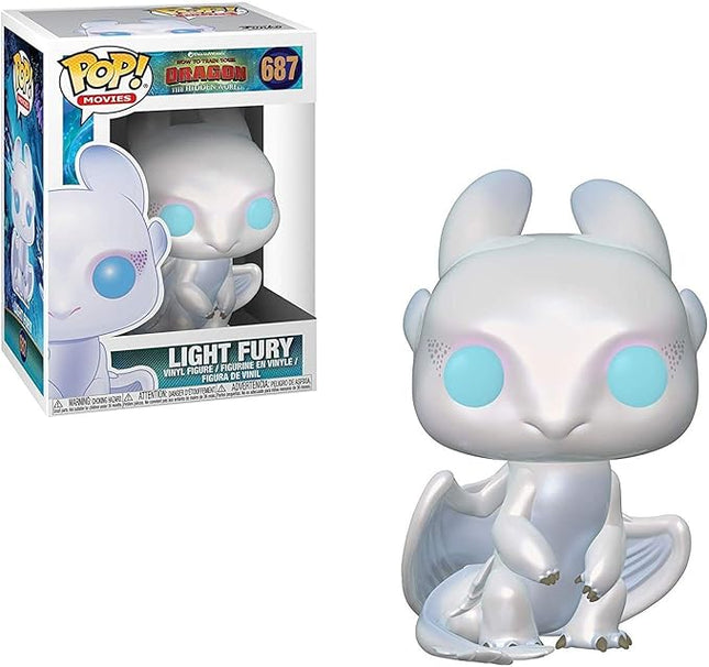 Funko Pop Movies: How to Train Your Dragon 3 - Light Fury - How to Train Your Dragon - Collectable Vinyl Figure - Gift Idea - Official Merchandise - Toys for Kids & Adults - Cartoon/Animation Fans