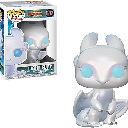 Funko Pop Movies: How to Train Your Dragon 3 - Light Fury - How to Train Your Dragon - Collectable Vinyl Figure - Gift Idea - Official Merchandise - Toys for Kids & Adults - Cartoon/Animation Fans