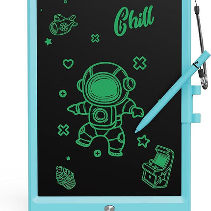 bravokids 10 Inch LCD Writing Tablet for Kids, Erasable Drawing Tablet for Toddlers, Doodle Board for Boys, Learning Painting Pads Toys, Christmas Birthday Gifts for 3 4 5 6 Years Old Girls