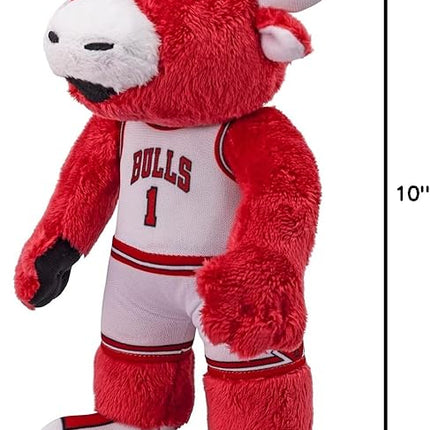 Bleacher Creatures Chicago Bulls Benny The Bull 10" Plush Figure- A Mascot for Play or Display