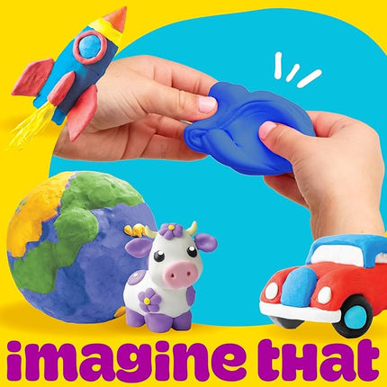 Play-Doh Air Dry Clay, 5 oz. Blue Clay Bag, Art Supplies, Craft Supplies, Clay Tools & Kit, ModelingClay for Kids, Air Dry Clay Kit, Arts & Crafts for Adult and Kids