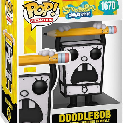 Funko POP! TV: Spongebob Squarepants 25th Anniversary - Doodlebob - Collectable Vinyl Figure - Gift Idea - Official Merchandise - for Kids & Adults - TV Fans - Model Figure for Collectors and Display