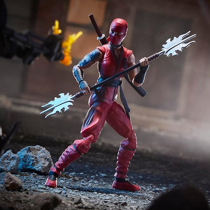 G.I. Joe Classified Series #124, Kim Jinx Arashikage, Collectible 6-Inch Ninja Action Figure with 7 Accessories