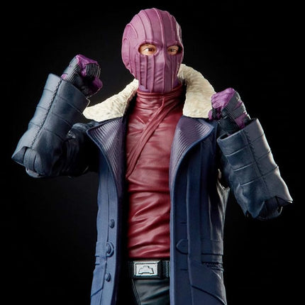 Avengers Hasbro Marvel Legends Series 6-inch Action Figure Toy Baron Zemo, Premium Design and 5 Accessories, for Kids Age 4 and Up , Blue
