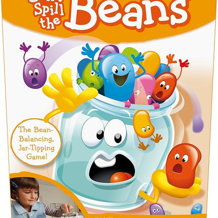 Hasbro Gaming Don't Spill The Beans Game for Kids, Easy and Fun Balancing Game for Children Ages 3 and Up, Preschool Games for 2 Players, Kids Board Games
