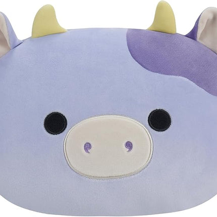 Squishmallows Stackables Original 12-Inch Bubba Purple Cow - Medium-Sized Ultrasoft Official Jazwares Plush