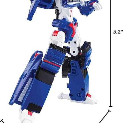 New TOBOT, TOBOT Y, Youngtoys Transforming Collectible Vehicle to Robot, Heroes Animation Character Toys for Kids 3 and up Transform Toys Cars, Large Size 10-inch