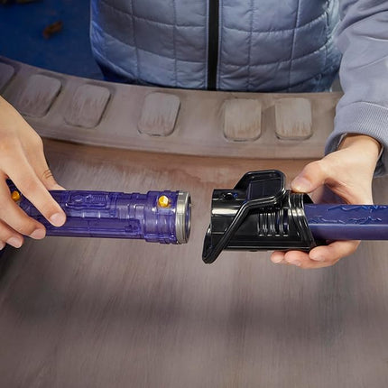 STAR WARS Lightsaber Forge Kyber Core Darksaber, Officially Licensed Customizable Electronic Mandalorian Lightsaber, Toys for 4 Year Old Boys and Girls