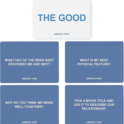 Conversation Cards & Couples Game for Adults – 125 Prompts to Spark Deeper Talks, Therapy-Inspired Icebreaker Deck for Relationship Building