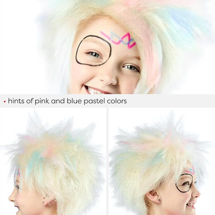 Rubies Weird Barbie Costume Wig for Kids Girls for Themed Parties and Halloween, One Size