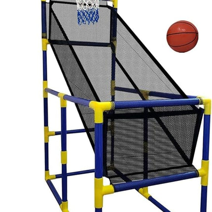 Kids Basketball Hoop Arcade Game, with 4 Balls Air Pump - Indoor Toy Basketball Shooting System - Fun for All Ages - Toys Sports for Boys and Girls