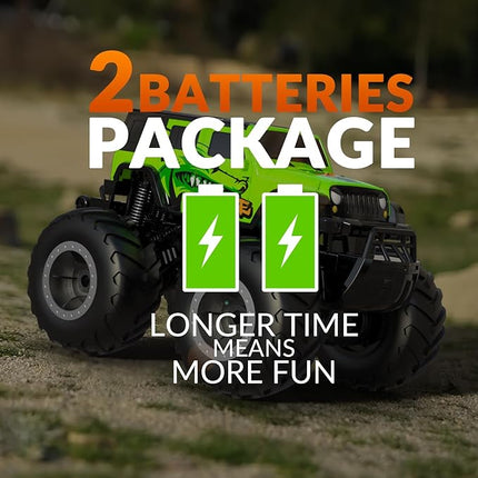 STEMTRON Amphibious Remote Control Car Toys for Boys 2.4GHz 1:16 All Terrain Off-Road RC Car Waterproof RC Monster Truck Kids Pool Toys Remote Control Boat Gifts for Kids Boys