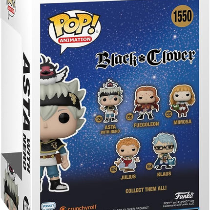 Funko POP! Animation: Black Clover - Asta with Nero - Collectable Vinyl Figure - Gift Idea - Official Merchandise - for Kids & Adults - Anime Fans - Model Figure for Collectors and Display