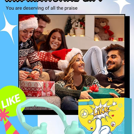 Stocking Stuffers for Men Women Teens Kids Gifts for Men Christmas: Thumbs Up Lazy Phone Stand Holder Funny Gadgets Teenage Boys Girls Dad Father Mother Mom Husband Wife Adults Who Have Everything