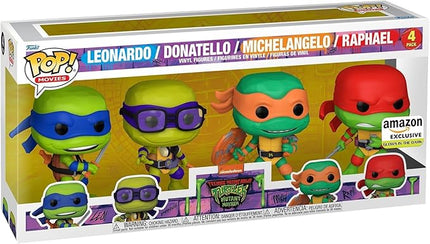 Funko POP! Movies: Teenage Mutant Ninja Turtles (TMNT) POP! - Amazon Exclusive - Collectable Vinyl Figure - Gift Idea - Official Merchandise - for Kids & Adults