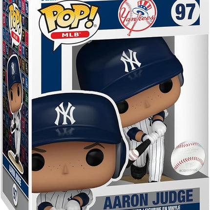 Funko POP! MLB: Yankees – Aaron Judge - Collectable Vinyl Figure - Gift Idea - Official Merchandise - for Kids & Adults - Sports Fans - Model Figure for Collectors and Display