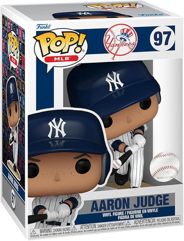 Funko POP! MLB: Yankees – Aaron Judge - Collectable Vinyl Figure - Gift Idea - Official Merchandise - for Kids & Adults - Sports Fans - Model Figure for Collectors and Display