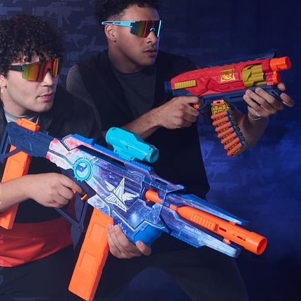 Nerf Loadout Shadowspeed Recon Blaster, 14-Dart Storage Attachment Accessory, 6-Dart Revolving Cylinder, 14 Nerf N1 Darts, Kids Toys & Gifts, Ages 8+